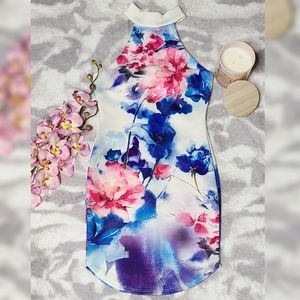 Floral Watercolor dress